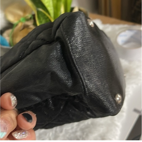 Chanel Paris Biarritz Tote PM Black Coated Canvas Leather Women's Tote B… - Picture 10 of 13